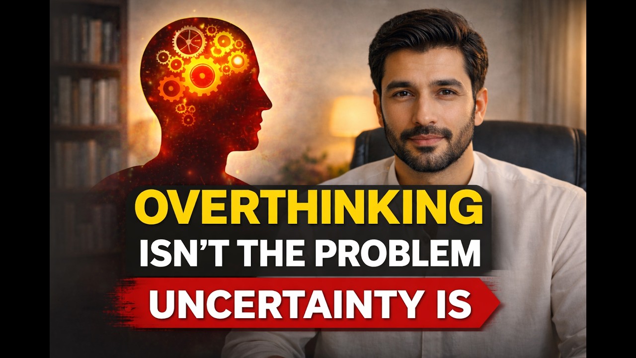 Overthinking Isn’t the Problem — Uncertainty Is - YouTube