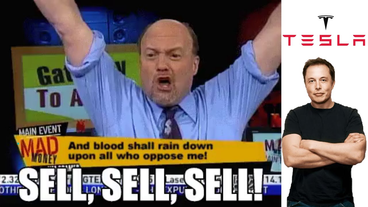 tesla stock going to crash to 100 dollars! YouTube