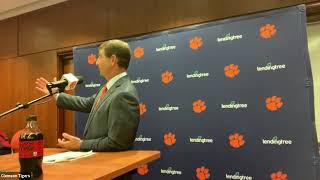 Dabo Swinney - Post Boston College 2021