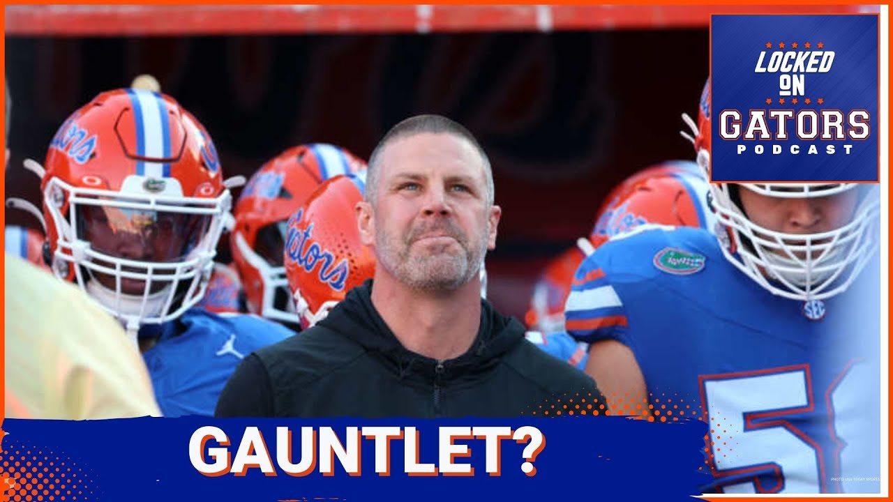 GAUNTLET: Florida Gators Remaining Schedule Features EIGHT Top 25 Ranked Teams