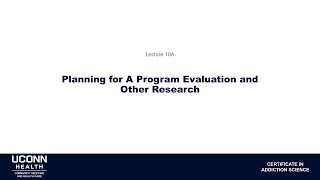 Celebrity Clinical Lecture 10A - Proposal Development for a Program Evaluation and Other Research Net Worth