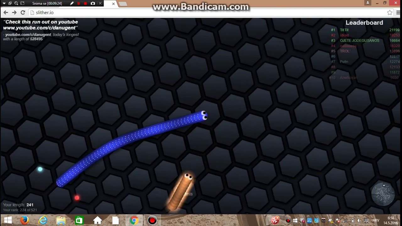 Slither.io (Hrvatski): Epizoda 1. - YouTube