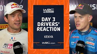 Day 3 Drivers' Reaction | WRC Safari Rally Kenya 2023