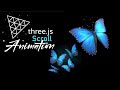 3D THREE JS BUTTERFLY