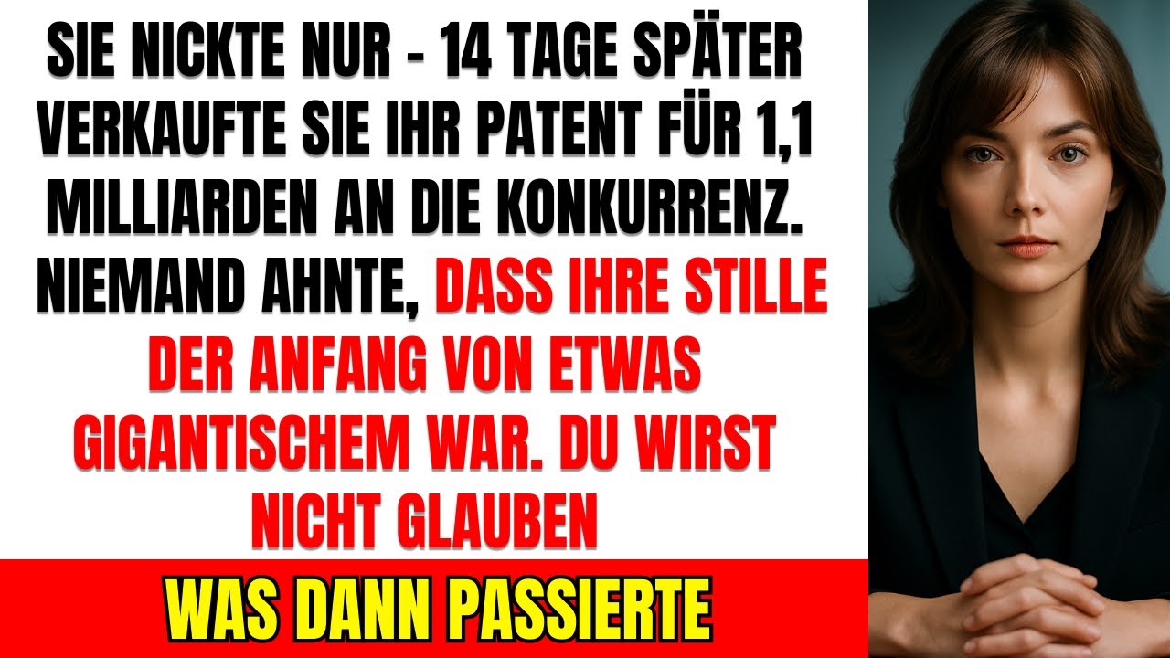 Ich Nickte Nur „Danke“ … Und Verkaufte Mein Patent Für 1,1 Milliarden – 14 Tage Nach Der Kündigung