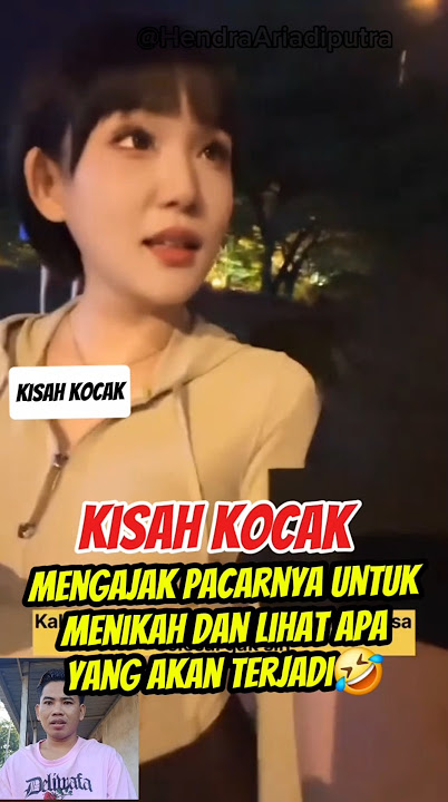 cowok ini mengajak pacarnya untuk menikah #shorts #kisah #funny #viral