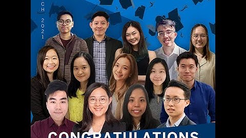 Congratulations Singapore Student Training and Rotation Program Graduates!