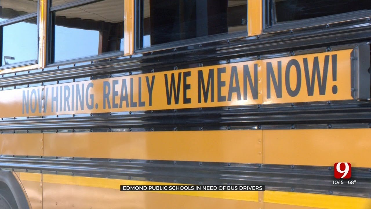 Edmond Public Schools Launches New Campaign To Address Bus Driver