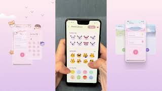 My diary with password lock (16:9) - Save your memory #diary #emotional #memories #AhDiary screenshot 5