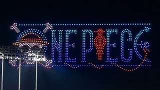 ONE PIECE Night DRONE SHOW at Dodgers