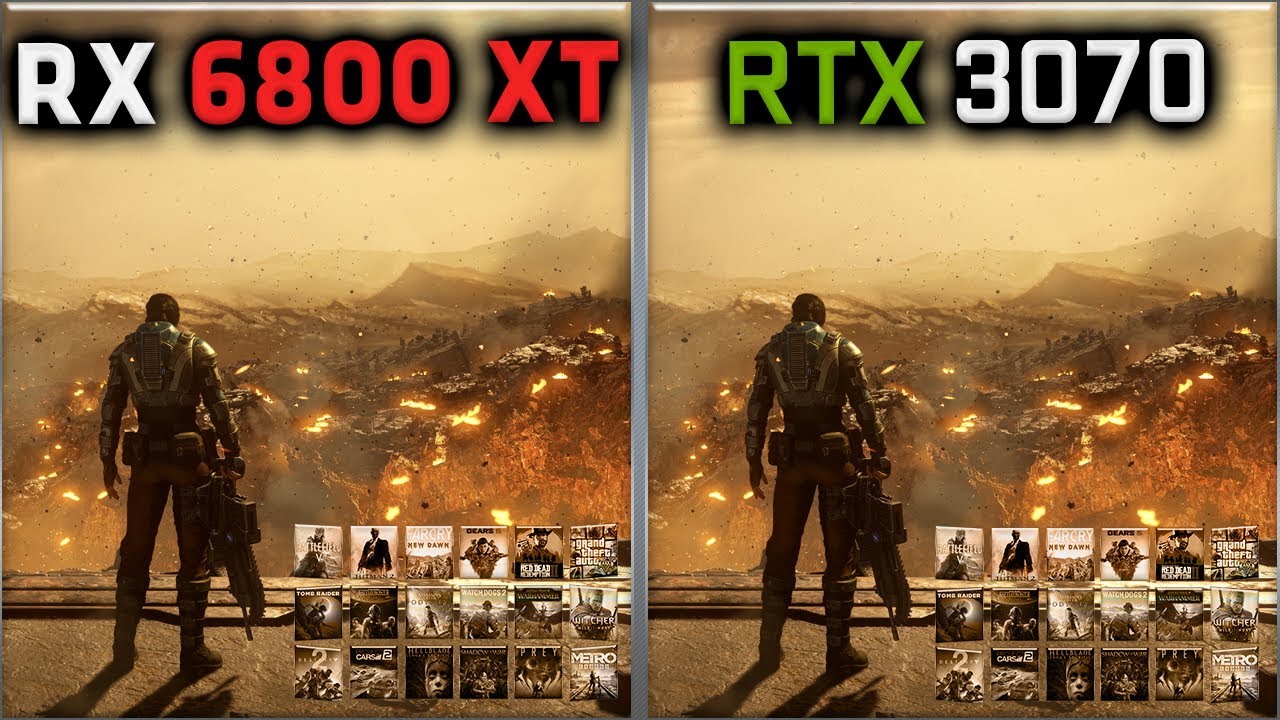 RX 6800 XT vs RTX 3070 Benchmark – 65 Tests 