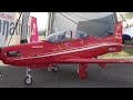 Swiss JWM Special Moments and TurboProp Scale RC Model Airplanes Pilatus PC-21