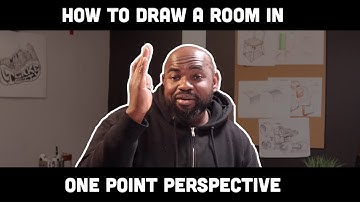Sketch-A-Day: How to Draw a Room In One-Point Perspective