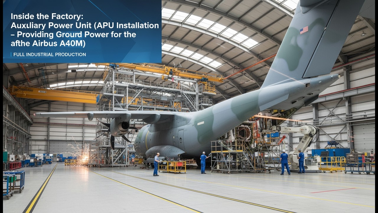 Inside the Factory: Installing the High-Power APU for the Massive ...