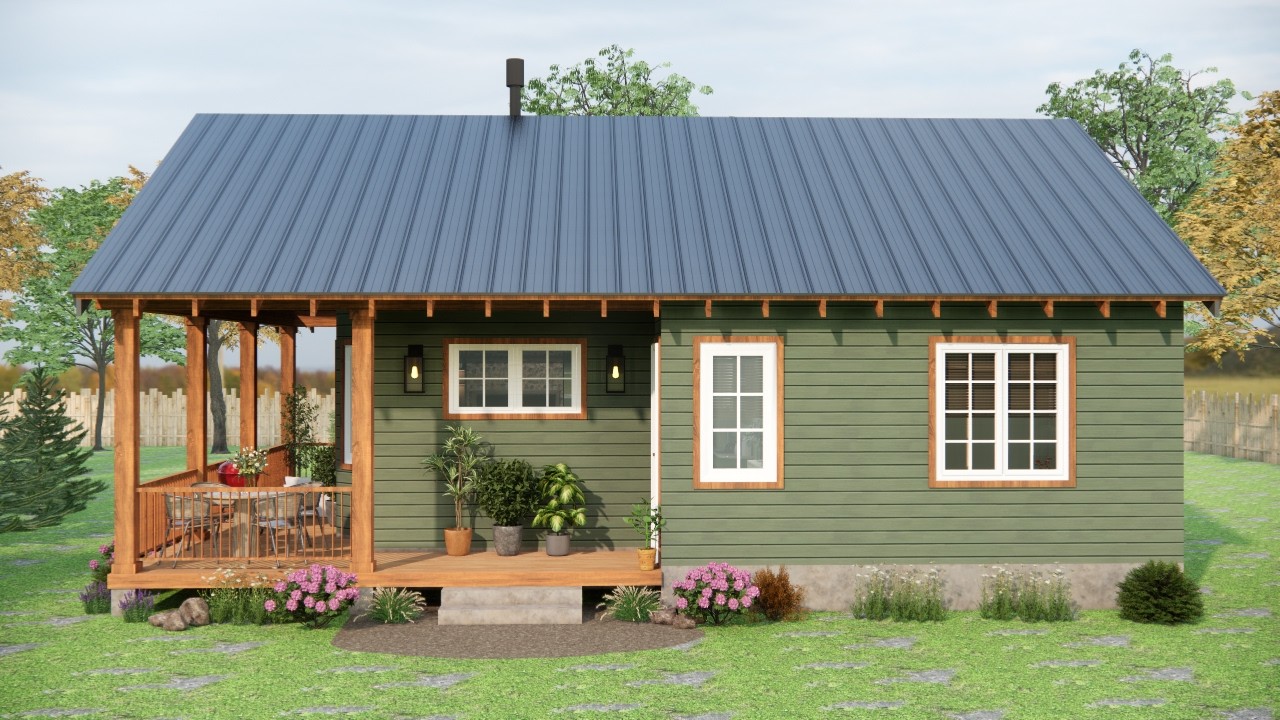 Simple, Cozy, and Livable | 8×9 m Dream Cottage Tour