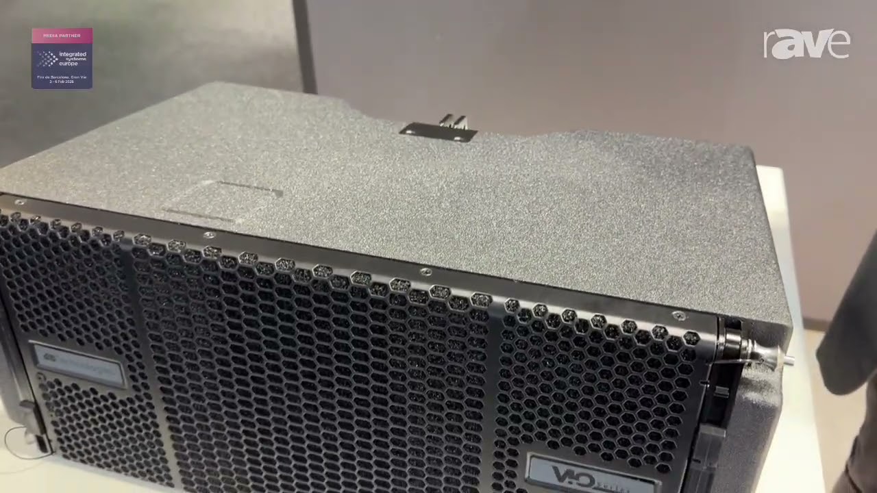 ISE 2026: dbTechnologies Presents VIO L1608 3-Way Line Array Speaker