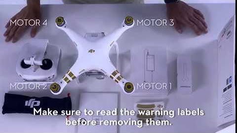 DJI   Phantom 3 Tutorial   Unboxing Part 1