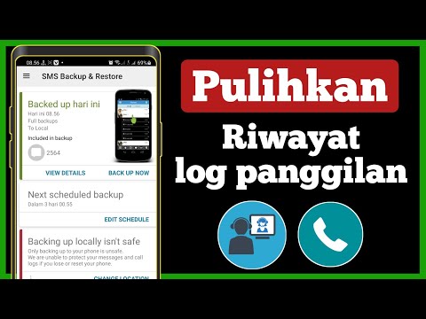 Cara Memulihkan Riwayat Panggilan yang Dihapus || Cara mengembalikan log panggilan terhapus