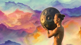 Hang Drum + Tabla + Flute Music | Mystical Yoga Music | Relaxing Music with Bird Sounds + Rain screenshot 2