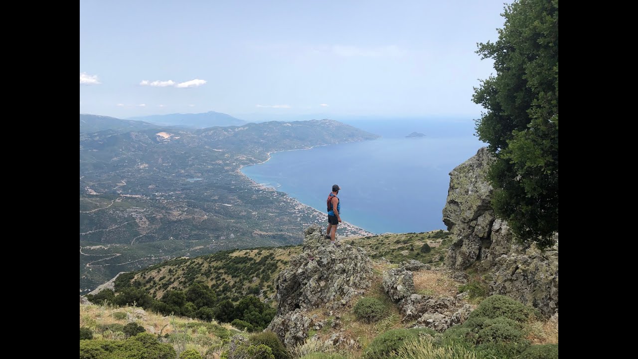 HIKING ON MOUNT KERKIS SOUTH WEST SAMOS