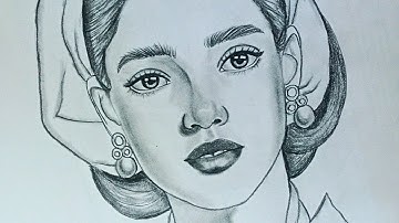 ✅How to Draw a Realistic Face | Pencil Sketch for Beginners  @sajila