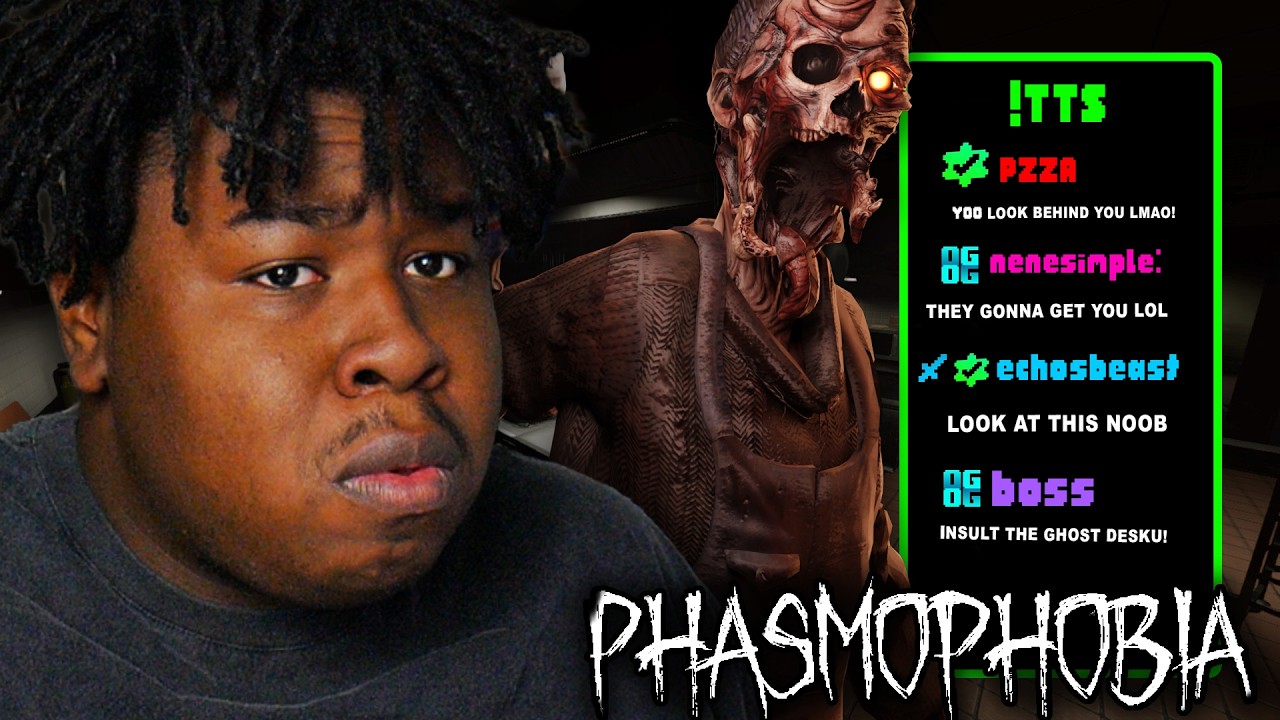I Let Chat Use TTS While I Hunted Ghosts (Phasmophobia in 2026)