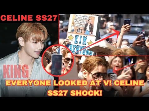 Video BTS V Owned Paris Fashion Week! His Celine SS27 Look Has Everyone Talking