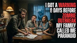 I Got a Warning 9 Days Before the Zombie Outbreak — My Whole Family Called Me Paranoid