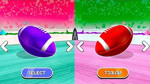 🎯🏈Going Balls Vs Reverse Video Gameplay Part 457