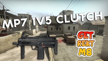 [CS:GO] 1v5 MP7 clutch