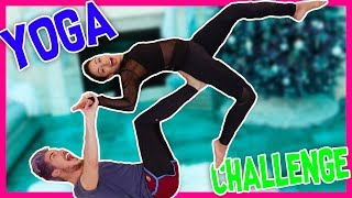 THE YOGA CHALLENGE w/ Liza Koshy | Joey Graceffa