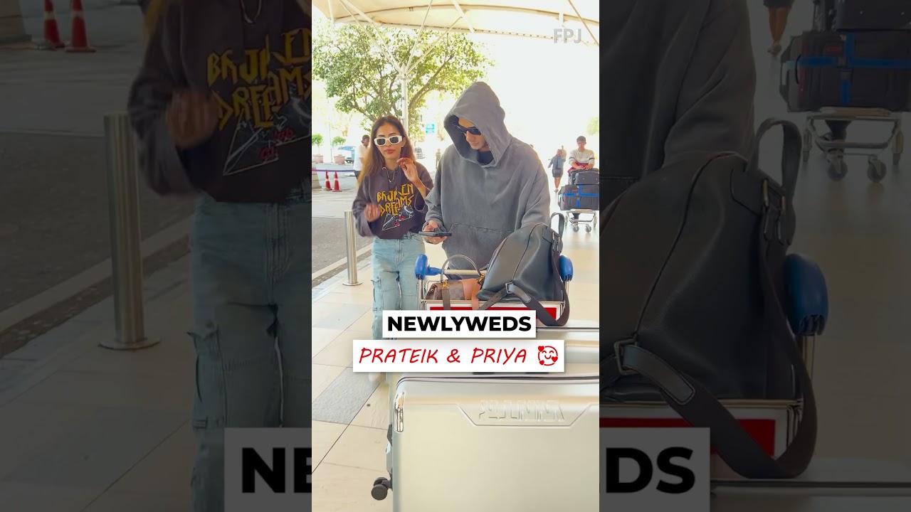 Looks like newlyweds 