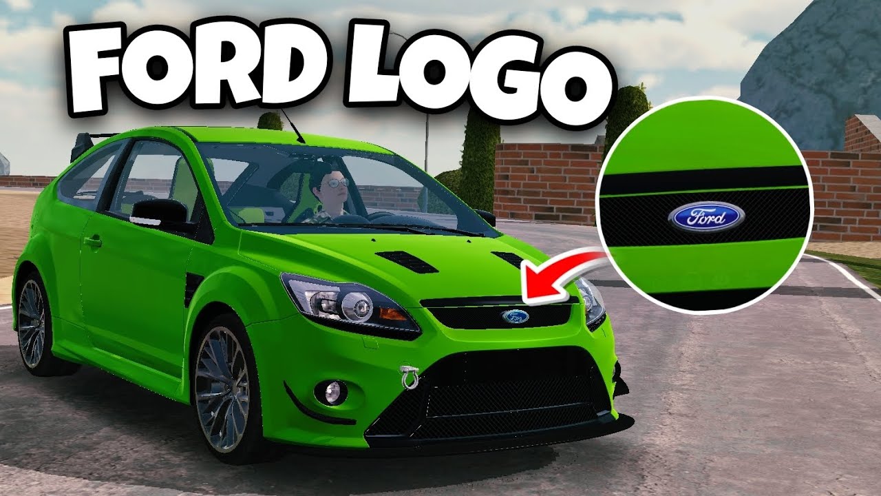 Ford Realistic Logo Easy Tutorial | Car Parking Multiplayer 