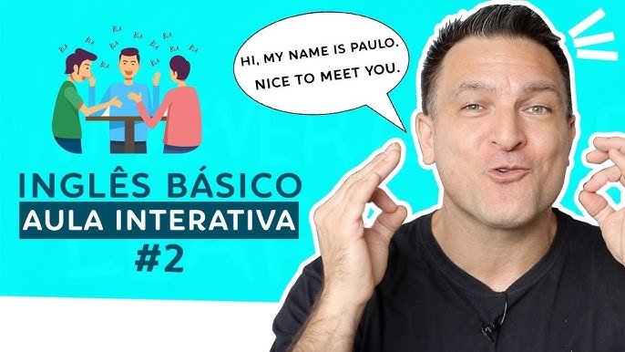 COMO FALAR O BÁSICO EM INGLÊS - AULA INTERATIVA #06 COM QUIZ 