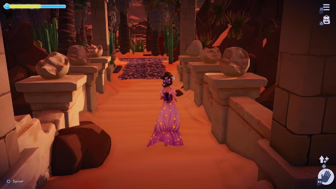 Disney Dreamlight Valley Glittering Dunes Borderlands YouTube