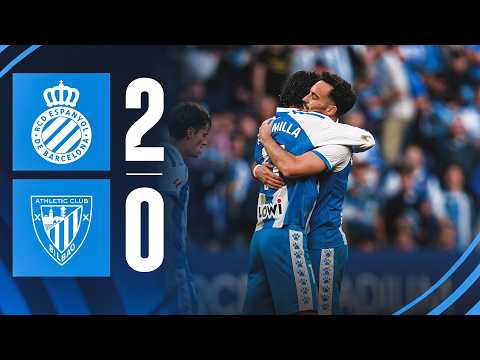 ⚽ RESUM J36 Espanyol 2-0 Athletic Club #LaLigaHighlight — football highlights