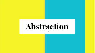 Abstraction Explained in GCSE/ A Level Computer Science