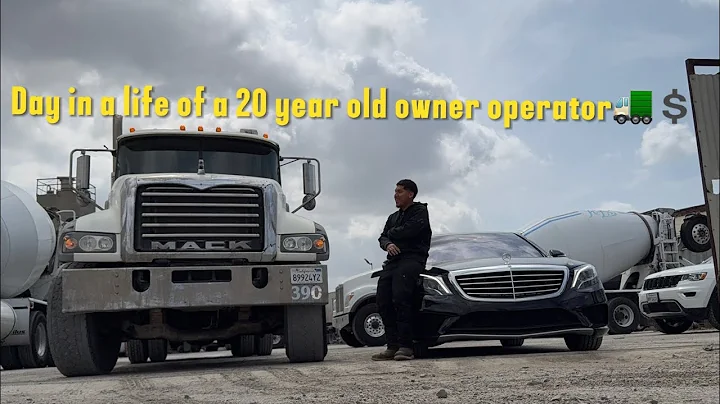 Day IN THE LIFE OF A 20 YEAR OLD OWNER OPERATOR🚛💲
