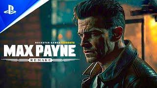 Max Payne Remake Official Reveal Trailer | PS5
