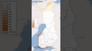 #Finland: Mainly Spoken #Languages by #Municipalities 2026