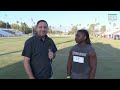 IEMG SPORTS WEEKLY: U. of Redlands Football Camp, Aquinas RB Champ Brown