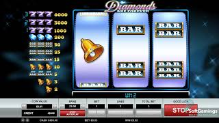 Pragmatic Play - Diamonds Are Forever 3 Lines - Gameplay Demo screenshot 1