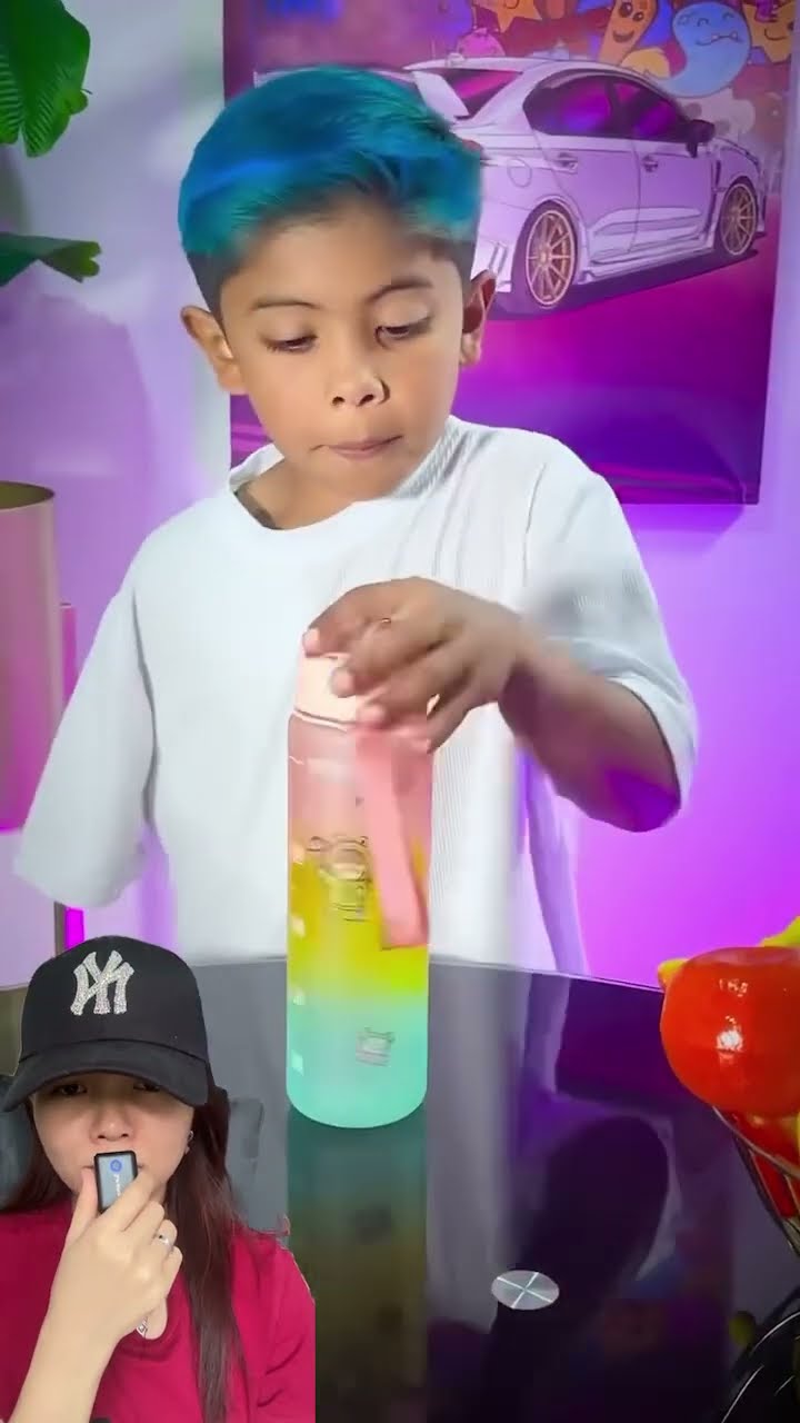 T4NGAN ADIK TINGGAL SATU GAK BISA BUKA BOTOL MINUM ⁉️#shorts #funny #dubbing