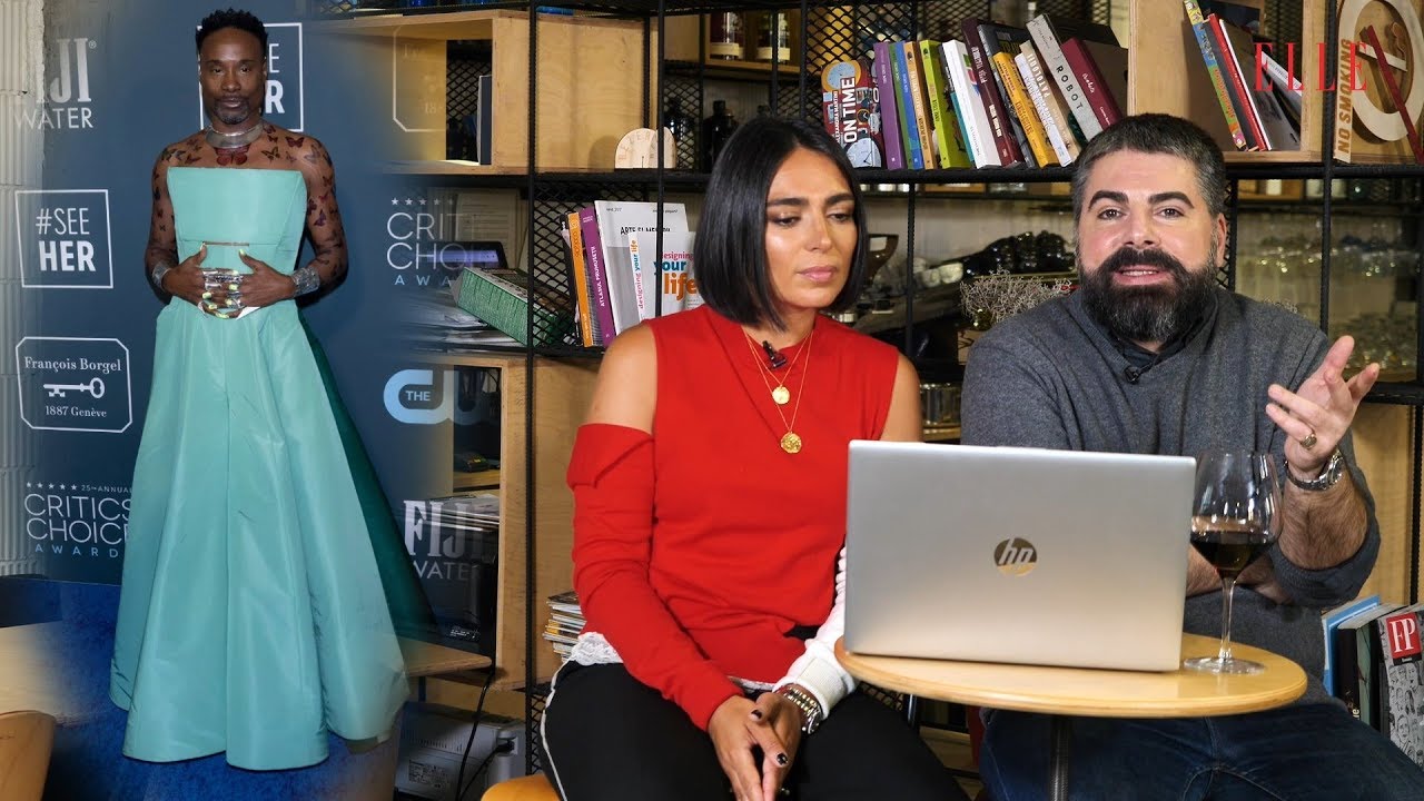 Maurice Munteanu și Domnica Mărgescu, despre ținutele vedetelor la Critics' Choice Awards