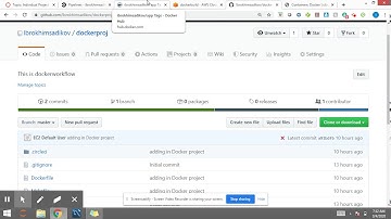 Docker Container on AWS cloud 9