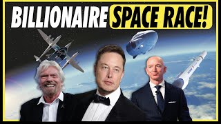 Billionaire SPACE Battle: SpaceX vs Blue Origin and the Virgin Galactic! (Who Wins?!)