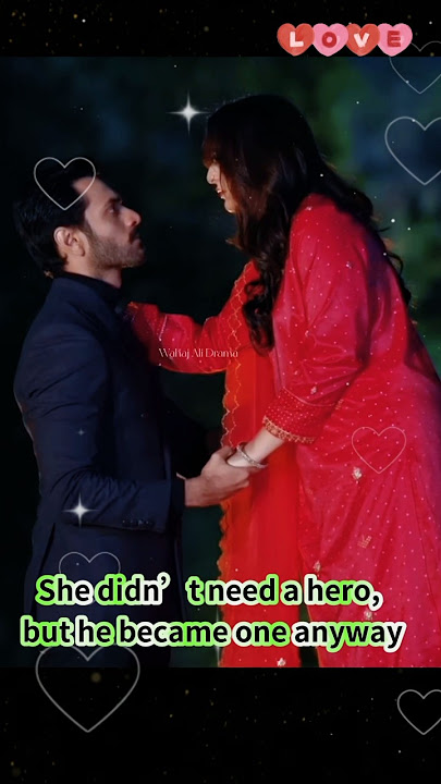 Murtasim and Meerab romantic scene 💗 #wahajali #yumnazaidi #murtasim #meerab #terebin