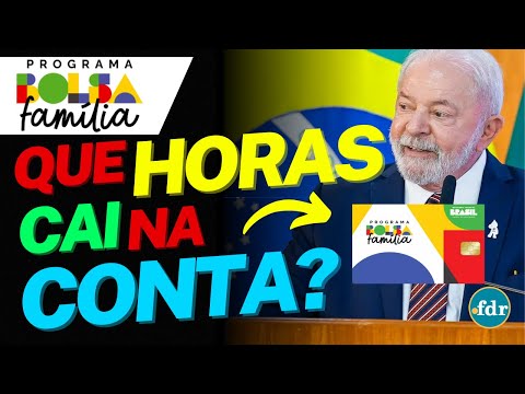 QUE HORAS O VALOR DO BOLSA FAMÍLIA CAI NA CONTA E O QUE FAZER SE O DINHEIRO NÃO FOR DEPOSITADO