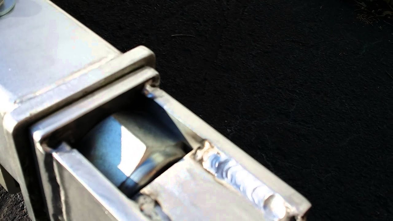 DIY motorcycle trailer swivel hitch YouTube