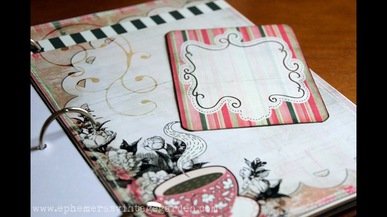 Tea &amp; Tweets - Printable Journal Kit For Summer 2013 by EVG - YouTube